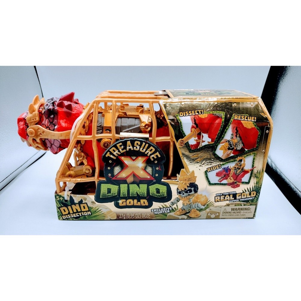 Treasure X Dino Gold Dino Dissection